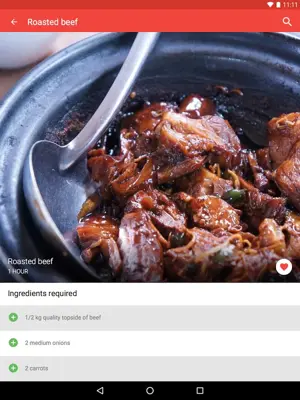 Crockpot Recipes android App screenshot 1